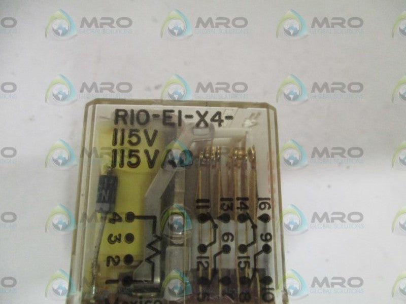 POTTER & BRUMFIELD R10-E1-X4-115V RELAY 115VAC *NEW NO BOX*