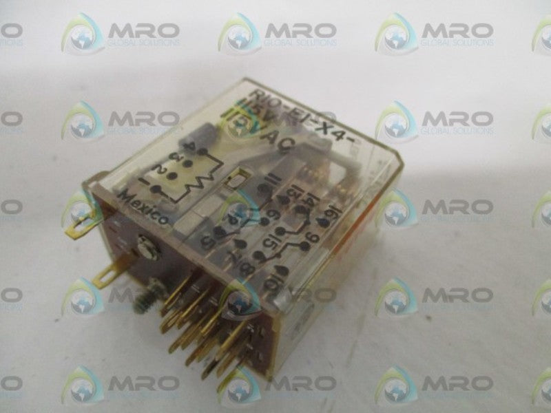 POTTER & BRUMFIELD R10-E1-X4-115V RELAY 115VAC *NEW NO BOX*