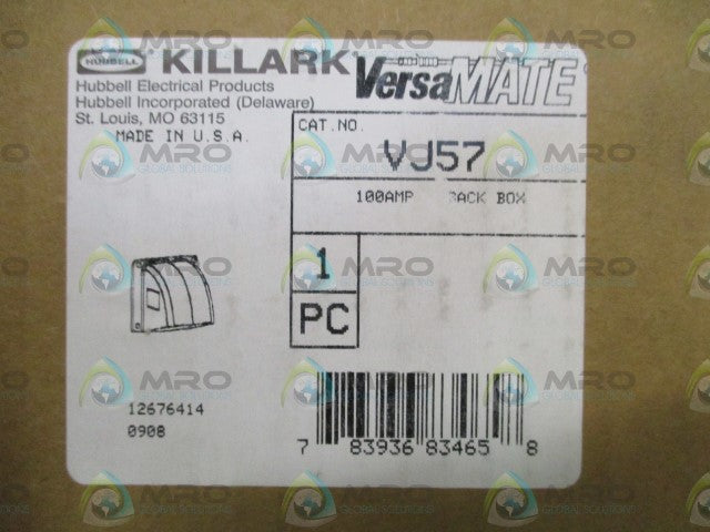 HUBBELL VJ57 BOX ONLY *NEW IN BOX*