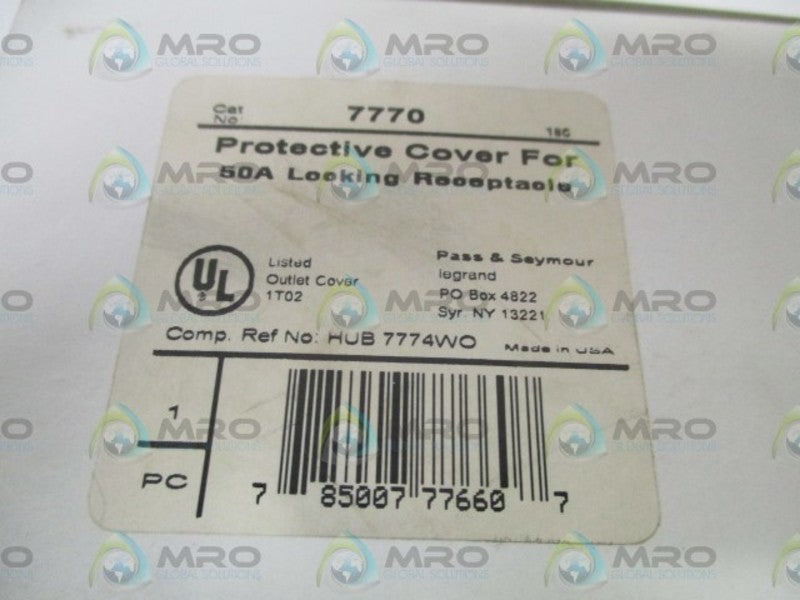 PASS & SEYMOUR 7770 PROTECTIVE COVER * NEW IN BOX *