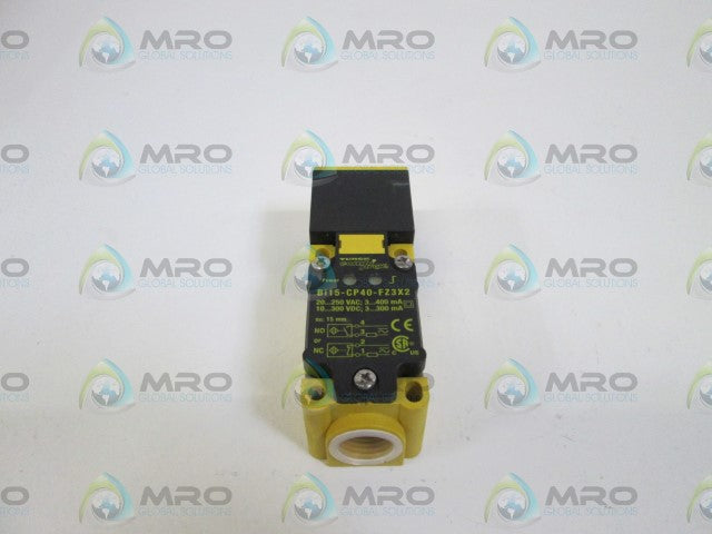 TURCK PROXIMITY SENSOR Bi15-CP40-FZ3X2 (AS PICTURED) *NEW NO BOX*