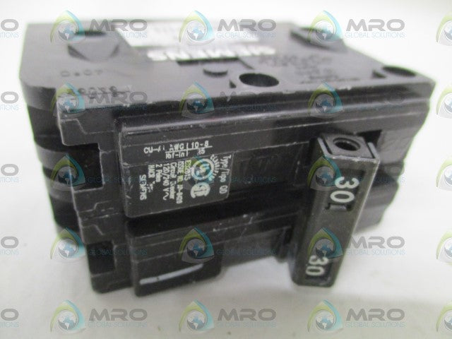 SIEMENS D230 CIRCUIT BREAKER 30A *NEW NO BOX*
