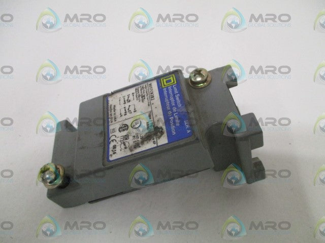 SQUARE D 9007C62B2 SER. A LIMIT SWITCH BODY ONLY *USED*