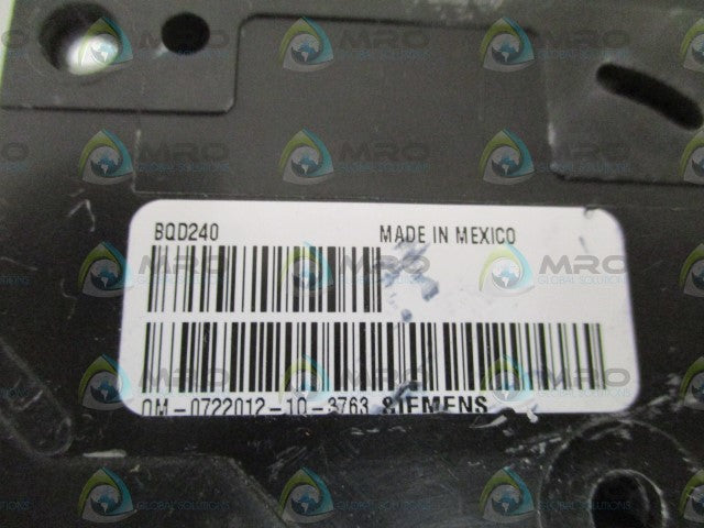 SIEMENS BQD240 CIRCUIT BREAKER 40A *NEW NO BOX*