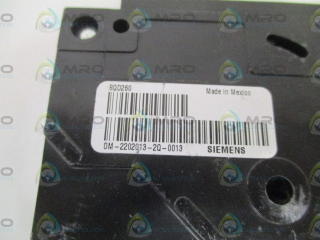 SIEMENS BQD260 CIRCUIT BREAKER 60AMP *NEW NO BOX*