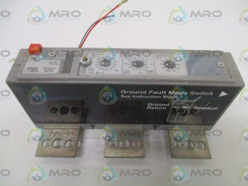INDUSTRIAL MRO 761421A00  600A TRIP UNIT *USED*