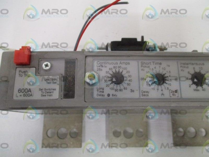 INDUSTRIAL MRO 761421A00  600A TRIP UNIT *USED*