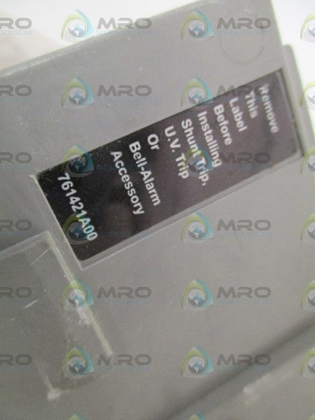 INDUSTRIAL MRO 761421A00  600A TRIP UNIT *USED*