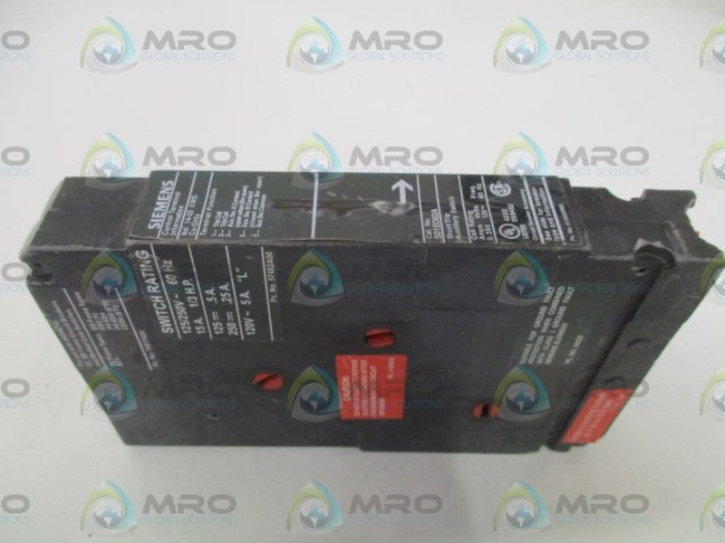 SIEMENS S01ED62A SHUNT TRIP AUXILIARY SWITCH (CRACKED/CHIPPED) *NEW NO BOX*