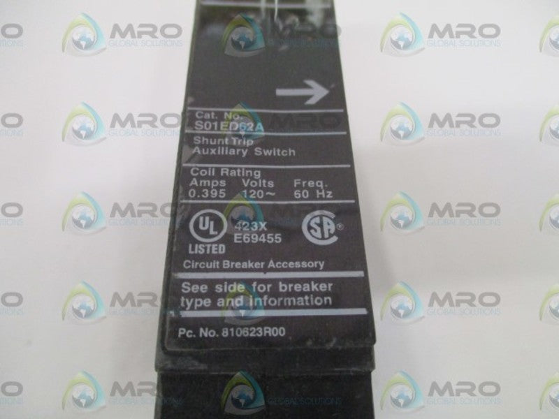 SIEMENS S01ED62A SHUNT TRIP AUXILIARY SWITCH (CRACKED/CHIPPED) *NEW NO BOX*