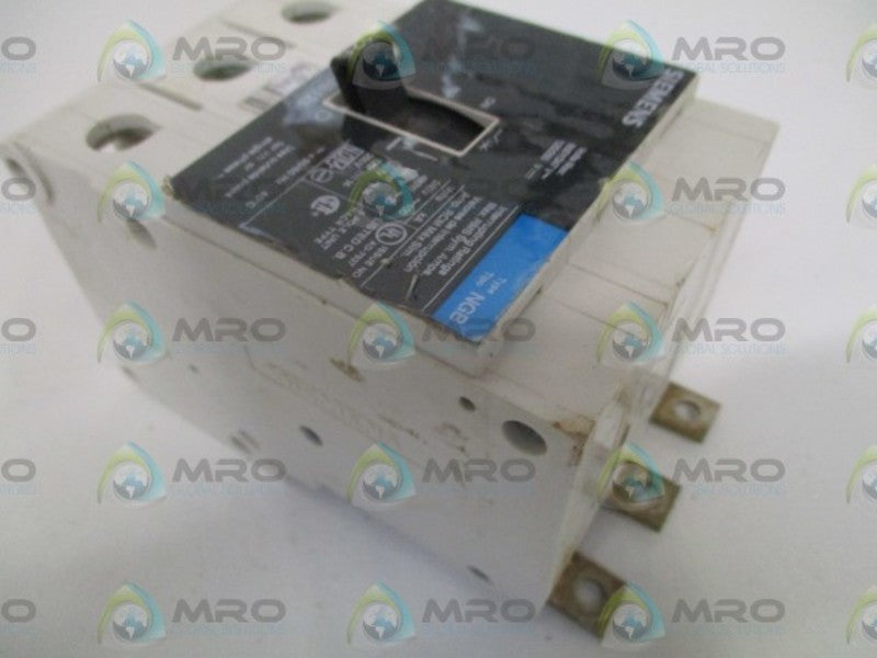 SIEMENS NGB3B125 CIRCUIT BREAKER 125A *USED*