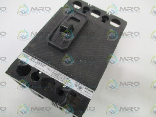 SIEMENS QJ23B200X CIRCUIT BREAKER 200A (CHIPPED/CRACKED) *USED*