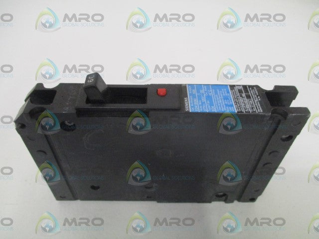 SIEMENS ED41B060 CIRCUIT BREAKER 60A *USED*