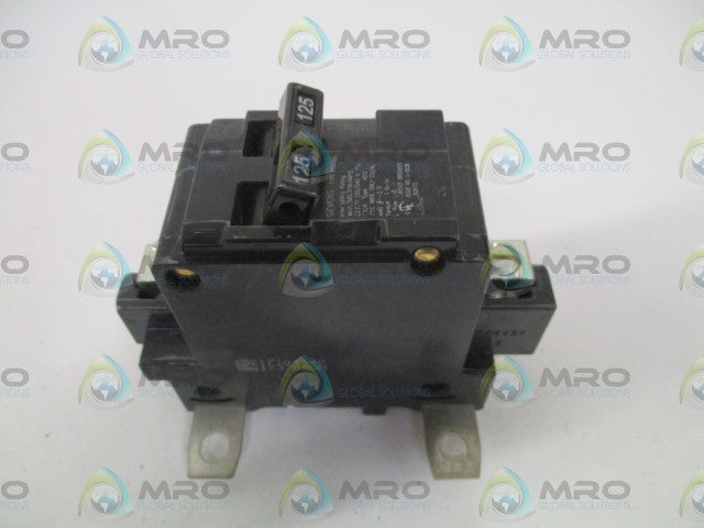 SIEMENS EQ8682 CIRCUIT BREAKER 125A *NEW NO BOX*