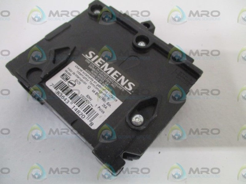 SIEMENS Q125 CIRCUIT BREAKER 25A (CHIPPED) *NEW NO BOX*