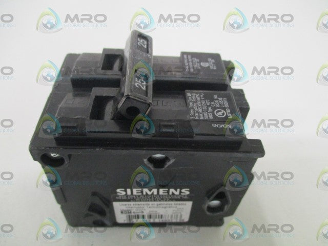 SIEMENS Q225 CIRCUIT BREAKER 25A (AS PICTURED) *NEW NO BOX*