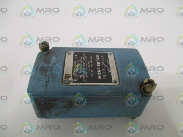MICROSWITCH 208LS1 LIMIT SWITCH (AS PICTURED) *USED*