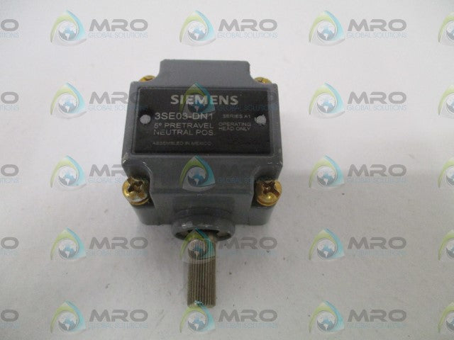 SIEMENS 3SE03-DN1 OPERATING HEAD ONLY *USED*
