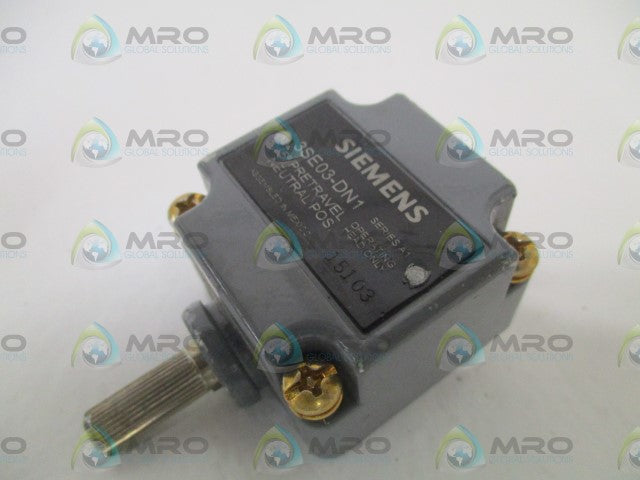 SIEMENS 3SE03-DN1 OPERATING HEAD ONLY *USED*