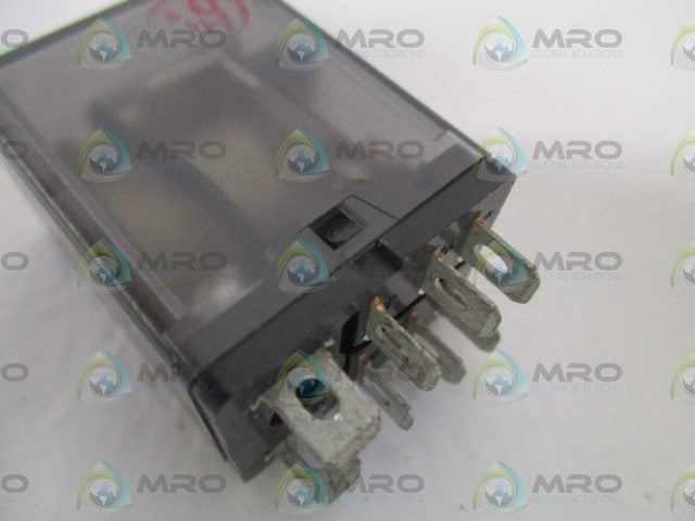 POTTER & BRUMFIELD K10P-11D15-12 RELAY 12VDC *USED*