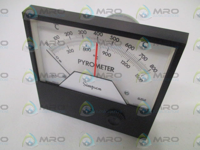 SIMPSON 3324AAIXA PYROMETER 0-1500F MODEL 3324 *NEW NO BOX*