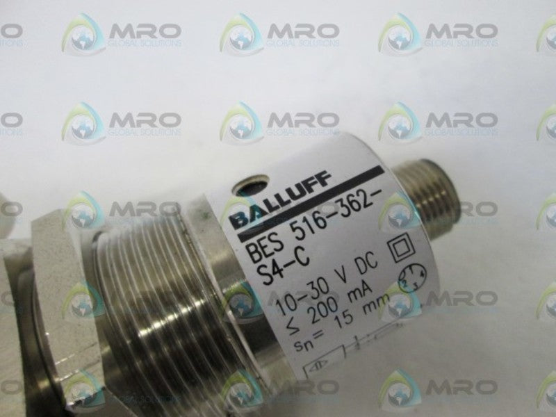 BALLUFF PROXIMITY SWITCH INDUCTIVE BES516-362-S4-C  NSNP