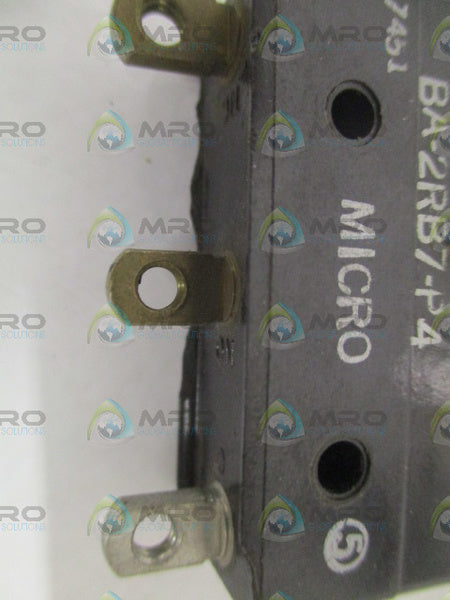 MICRO SWITCH BA-2RB7-P4 BASIC SWITCH *USED*