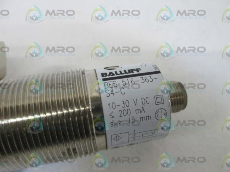 BALLUFF INDUCTIVE SENSOR BES516-363-S4-C  UNMP