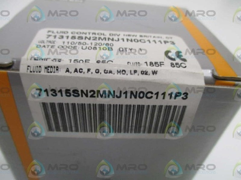 PARKER 71315SN2MNJ1N0C111P3 SOLENOID VALVE *FACTORY SEALED*