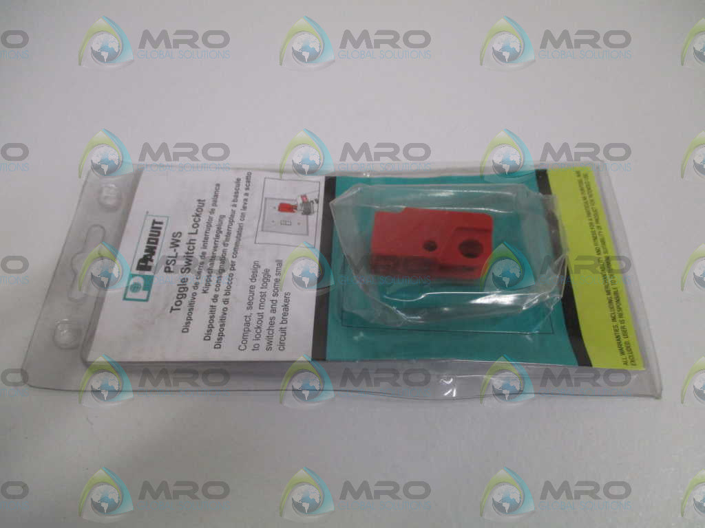 PANDUIT PSL-WS TOGGLE SWITCH LOCKOUT *NEW IN ORIGINAL PACKAGE*