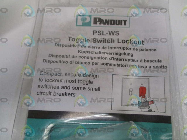 PANDUIT PSL-WS TOGGLE SWITCH LOCKOUT *NEW IN ORIGINAL PACKAGE*