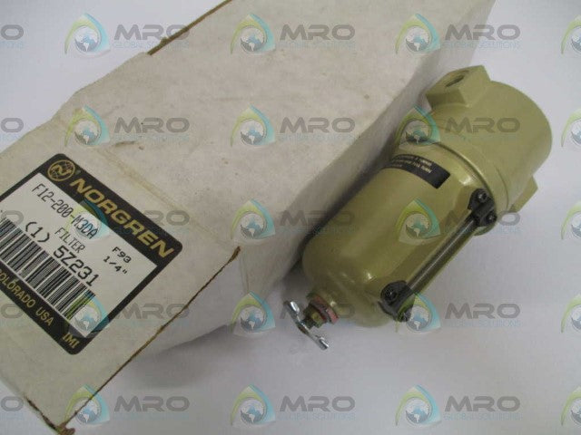 NORGREN F12-200-M3DA FILTER 1/4" *NEW IN BOX*