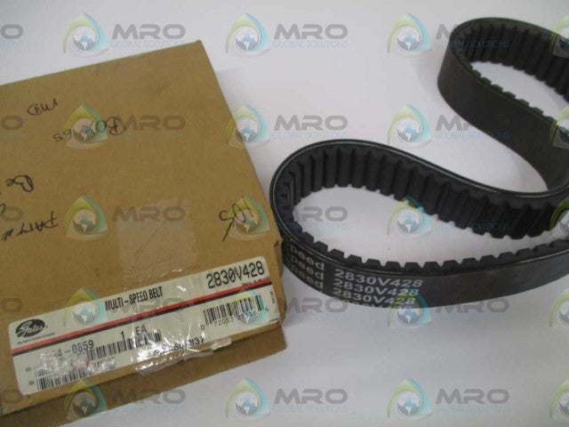 GATES 2830V428 MULTI-SPEED BELT *NEW IN BOX*