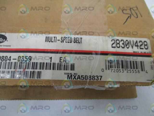 GATES 2830V428 MULTI-SPEED BELT *NEW IN BOX*