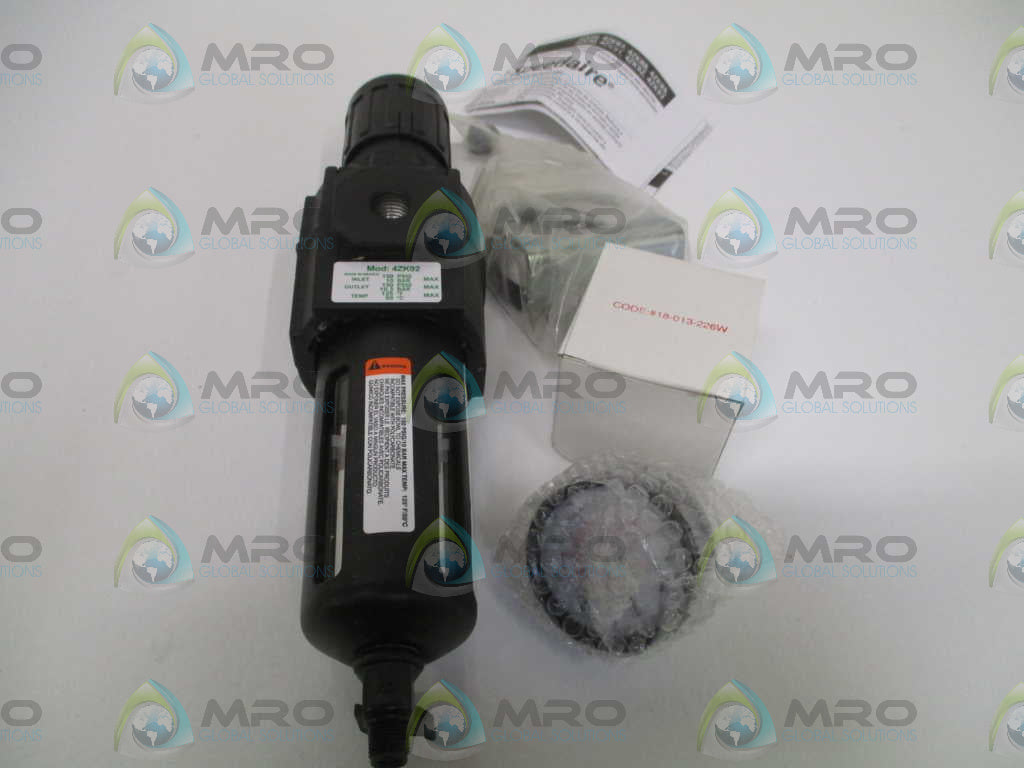 SPEEDAIRE 4ZK92 FILTER/REGULATOR 1/4" *NEW IN BOX*