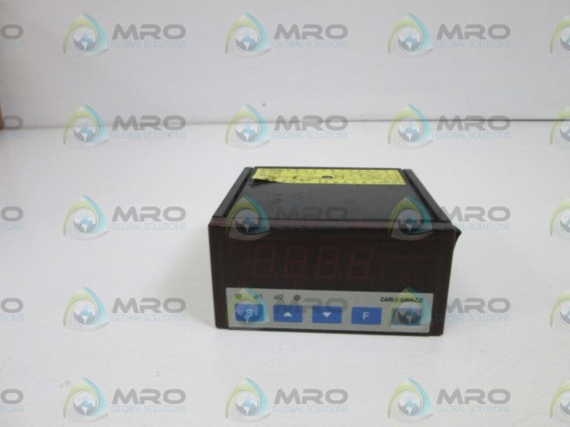 CARLO GAVAZZI 4 DIGIT CONTROLLER MDI40 TF1.C.2.X.XX.IX  UNMP
