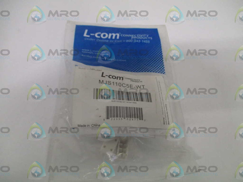 L-COM MJS110C5E-WT JACK *NEW IN FACTORY BAG*