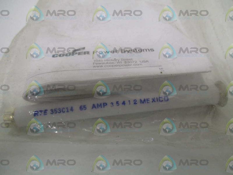 COOPER 4000353C14B CURRENT SENSING 65.00AMP * NEW IN FACTORY BAG *