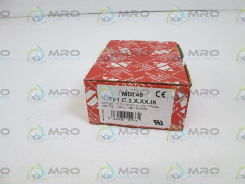 CARLO GAVAZZI 4 DIGIT CONTROLLER MDI40 TF1.C.2.X.XX.IX  NSMP