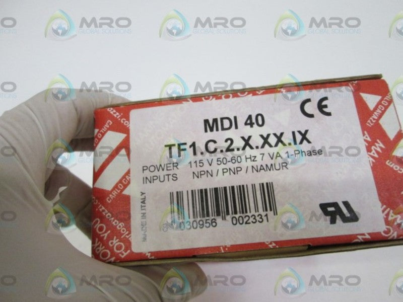 CARLO GAVAZZI 4 DIGIT CONTROLLER MDI40 TF1.C.2.X.XX.IX  NSMP