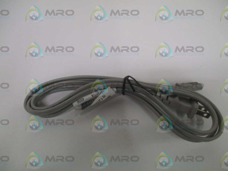 INDUSTRIAL MRO 8120-8900 AC POWER CORD CABLE PLUG *NEW NO BOX*