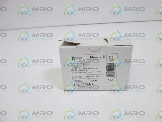 MOELLER CIRCUIT BREAKER FAZ-C7/3-NA *NEW IN BOX*