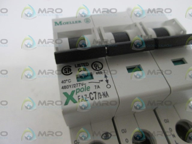 MOELLER CIRCUIT BREAKER FAZ-C7/3-NA *NEW IN BOX*