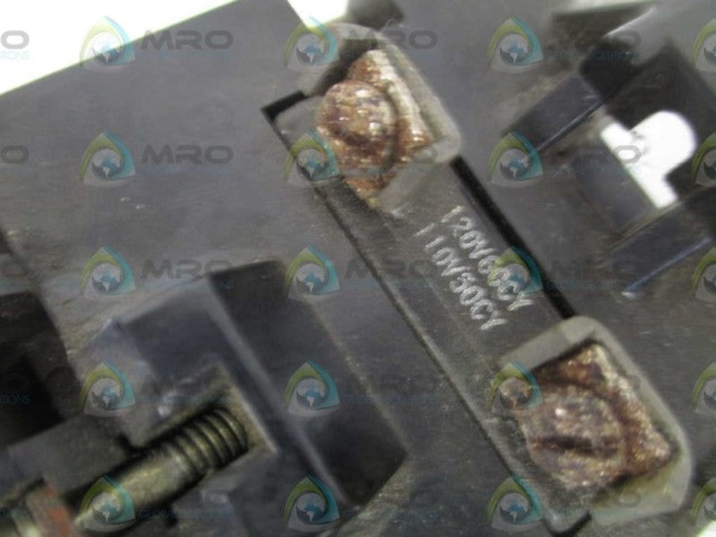 GOULD J20B40 CONTROL RELAY 120/110V *USED*