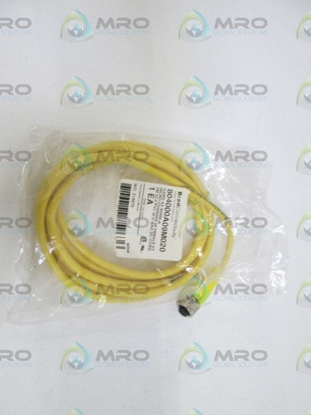 BRAD HARRISON MICRO-CHANGE 804000A09M020 4P CORDSET * NEW IN FACTORY BAG *