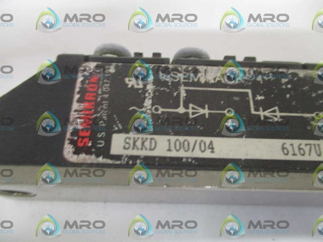 SEMIKRON SKKD 100/04 RECTIFIER DIODE *USED*