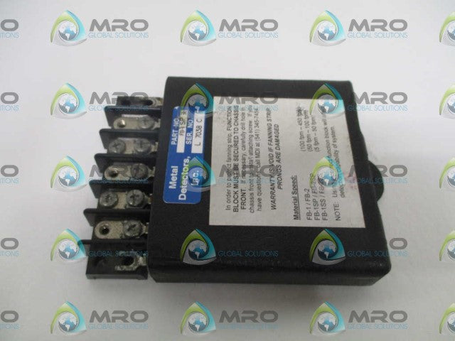 METAL DETECTORS, INC. FB-1SP* FUNCTION BLOCK (AS PICTURED) *USED*