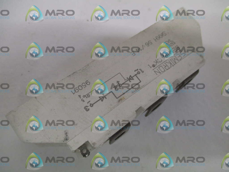 SEMIKRON SKKH 56/14E RECTIFIER DIODE *USED*