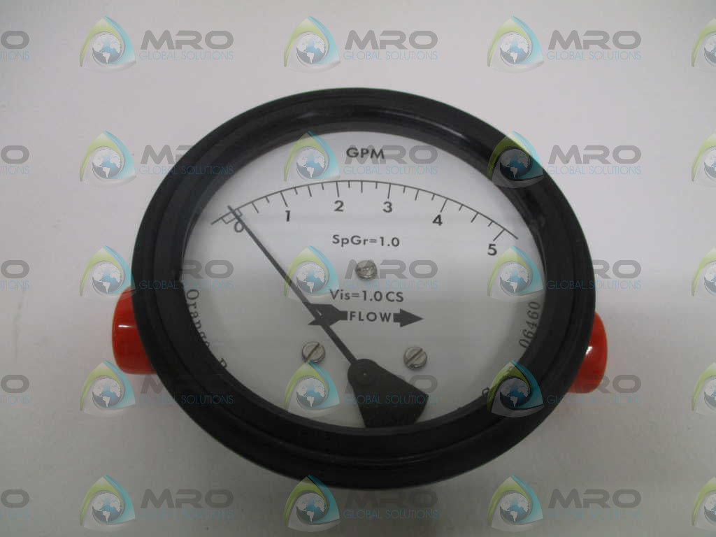 ORANGE RESEARCH INC. 2321FG#36840 FLOW METER 3000PSI *NEW IN BOX*