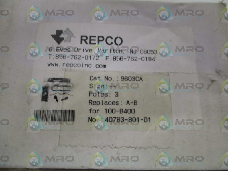 REPCO 9603CA CONTACT KIT *NEW IN BOX*
